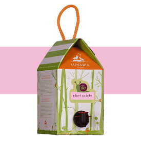 ルナーリア ピノグリージョ BIB BOXワイン 3000ml イタリアワイン ビオディナミ ヴィーガン オレンジワイン カンティーナ オルソーニャ 自然派 ワイン イタリア オーガニック ルナ ルナリア 箱ワイン ボックスワイン オレンジ クリスマス 3L ギフト 母の日 父の日