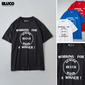 ☆送料無料☆BLUCO(ブルコ) OL-1203 PRINT TEE -Winner- 4色(BLU/RED/SUM/WHT)