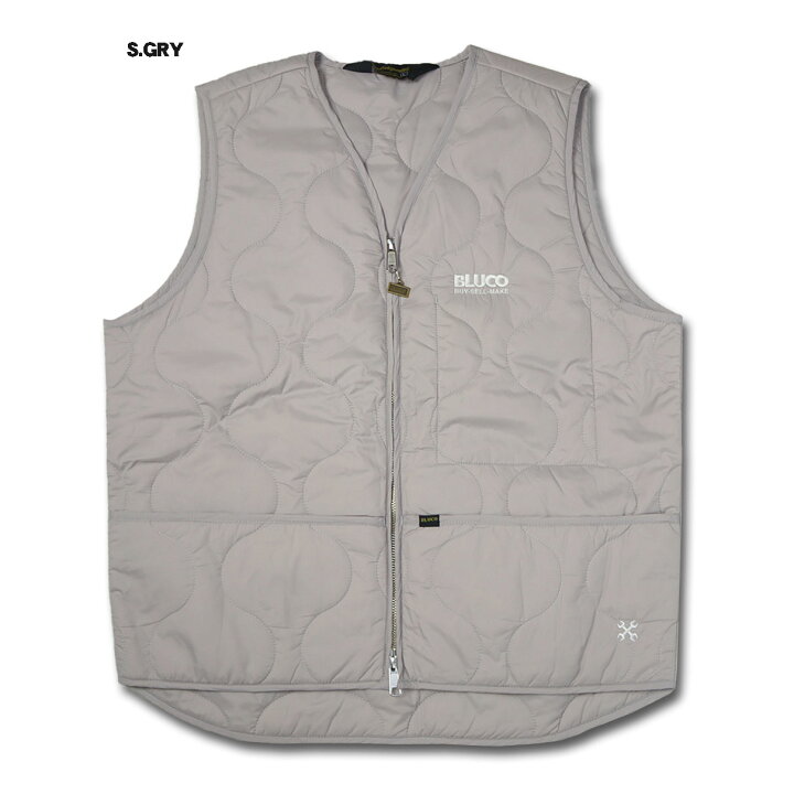 楽天市場】☆送料無料☆BLUCO(ブルコ) OL-1358 V-VEST 3色(L.GRY 