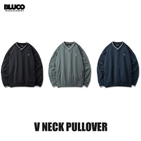 ☆送料無料☆BLUCO(ブルコ) OL-31-002 V NECK PULLOVER 3色(BLK/SAGE/NVY)