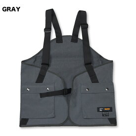 ☆送料無料サービス中!! BLUCO(ブルコ) OL-35-016 ブリックナイロン ユーティリティーベスト 3色(BLACK/GRAY/IVORY)