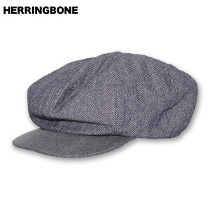 ������������BLUCO(�u���R) OL-61-033 NEWS BOY CAP 4�F(BLACK/BEIGE/INDIGO/HERRINGBONE)