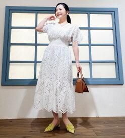 【Pinup Closet】2Wayレースシエナワンピ ピンナップクローゼット CINEMATIQ シネマティック レディース ワンピース 大人可愛い 大人気 カシュクール 裏地 マシンウォッシャブル 洗える シワになりにくい イージーケア 600mlボトルが入るマジカルポケット