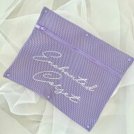【Pinup Closet】コルセットランドリーネット　かわいい　大人　分厚い　スナップボタン付き　メッシュ素材