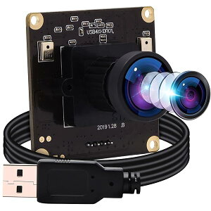 4K USB�J���� ELP�J�������W���[�� �}�C�N�t�� �R���s���[�^�p �~�jUVC USB2.0 �E�F�u�J�����{�[�h 170�x���჌���Y�t�� �H�Ɨp���C�g�o�[�� PC�J���� �I�[�f�B�I�r�f�I Web�J���� Pluy and Play Windows