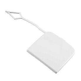 ACROPIX フロントバンパー牽引フックカバー 牽引フックアイ穴カバー V Wに対応 Jettaに対応 ホワイト 1個