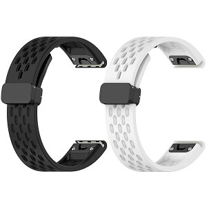 SHEAWA for GARMIN(�K�[�~��) Approach S70 47mm/Approach S62/Forerunner 965/955 �o���h �x���g 2�_�Z�b�g �����o���h �V���R�� ���C�o�b�N�� �݊��i �}�O�l�b�g Fenix8 47