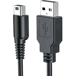 3DS �[�d�P�[�u�� USB�[�d�P�[�u�� �݊����f�� 3DS XL/LL/2DS XL/DSi/DSiLL �ȂǑΉ� �ϋv�������݌v 3DS�[�d��R�[�h 1.2m kaofish
