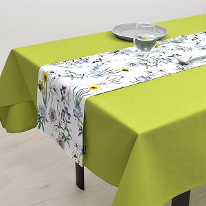 �X�^�C���f�R�[��(STYLE Decor) �e�[�u�������i�[�E�e�[�u���Z���^�[ (30cm×130cm) ��100% ���o�[�V�u���^�C�v �{�^�j�J���K�[�f�� W2600610