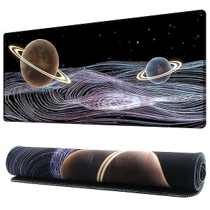 Benvo �}�E�X�p�b�h ����^ �h�� �Q�[�~���O �}�E�X�p�b�h 90*40cm �L�[�{�[�h�p�b�h ����~�߃S���� ����~�� �}�E�X�Ή� �ϐ􂢕\�� ���K���쐫 �s���ȃp�^�[�� �f��