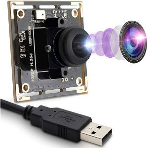 ELP USB J 2MP EFuJ 1080P 180 x჌Y USB JW[ Rs[^rfIcp H.264 tH[}bg 0.01Lux Ɠx USB EFuJ vOAhvC Rs[^ALinux