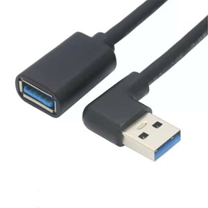 ViViSun USB3.0 L^ ㉺E90°ϊP[u USB 3.0 P[u ^CvAIX- ^CvAX  5Gbps̃f[^][h (0.15mL, ubN)