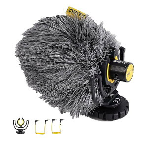 DEITY V-Mic D4 Mini }CNtH Ot}CN Pw 20mph drsv ჌t/rfIJ/X}[gtHɓKp YouTube vlog rfI^ȂǗp @\Ot}CN