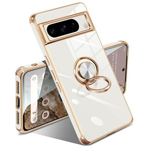 Google Pixel 8 Pro P[X Ot O ČRMILKi ϏՌ sNZ8Pro Jo[ ^bNȎ Cz gуJo[ TPU y lC X^h@\ ԍڃz_[Ή 360°] ϖh~ w