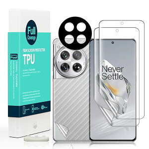 Ibywind Oneplus 12 5G�i6.82 �C���`�jTPU�t�B���� 2 ���n�C�h���Q���t�B���� �K�C�h�g�t�� �����Y�J�o�[�i1���j �w�ʃV�[�g�i1���j �D��Ă���e�͐��Ə_�TPU�f�ޕی�V�[�g �y�S�ʋz���z�y�C�A