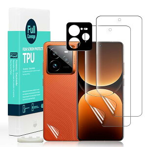 Ibywind Realme GT 7 Pro 5G�i6.78 �C���`�jTPU�t�B���� 2 ���n�C�h���Q���t�B���� �K�C�h�g�t�� �����Y�J�o�[�i1���j �w�ʃV�[�g�i1���j �D��Ă���e�͐��Ə_�TPU�f�ޕی�V�[�g �y�S�ʋz���z�y