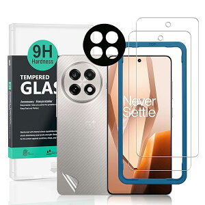 Ibywind �X�N���[���v���e�N�^�[ 2 �p�b�N OnePlus 13R 5G 6.67 �C���`�A�d�x 9H �����K���X�A�J���������Y�v���e�N�^�[ 1 ���t���A�w�ʃJ�[�{���t�@�C�o�[�t�B���� 1 ���A���h�~