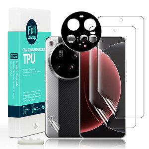 Ibywind Xiaomi 15 Ultra 5G TPU�t�B���� 2 ���n�C�h���Q���t�B���� �K�C�h�g�t�� �����Y�J�o�[�i1���j �w�ʃV�[�g�i1���j �D��Ă���e�͐��Ə_�TPU�f�ޕی�V�[�g �y�S�ʋz���z�y�C�A�[���z�y�w