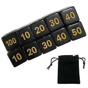 KDSSYFT ʑ̃_CX 10Zbg 6ʃ_CX 16mm D6TCR Q[p[c {[hQ[ J[hQ[p ̃Q[ɑΉ (ubN)