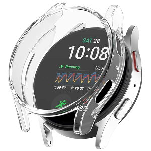 For Samsung Galaxy Watch7 40mm P[X TX MNV[ Watch7 40mm \tgP[XylarfbulroczSʕی ϏՌ ߗ _炩 EȒP TPU EIb` یP[X ^ Jo[ G