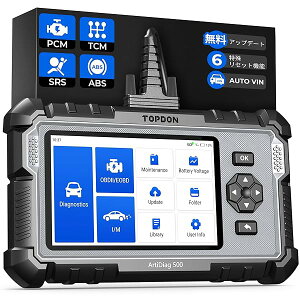 OBD2 ff@ TOPDON AD500 IC/SAS/Xbg/TPMS/BMS/EPB 6Zbg@\AGW/ABS/SRS/gX~bV4VXeffAobd2 XLc[AAutoVINAobe[d\YԁAԑ