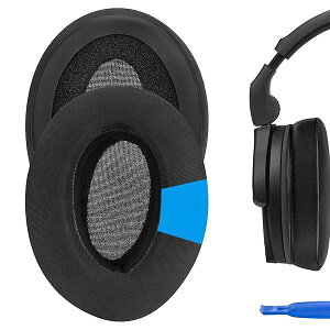 Geekria �C���[�p�b�h Sport �݊��� �p�b�h �[���n�C�U�[ Sennheiser HD280, HD280 Pro, HD281, HMD280, HMD281 �w�b�h�z���ɑΉ� �p�b�h �C���[/�C���[�J�b�v (��p�W�F��/�u���b�N)