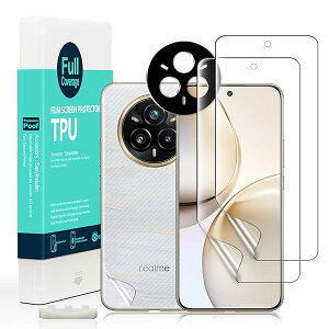 Ibywind Realme 14 Pro+ 5G TPU�t�B���� 2 ���n�C�h���Q���t�B���� �K�C�h�g�t�� �����Y�J�o�[�i1���j �w�ʃV�[�g�i1���j �D��Ă���e�͐��Ə_�TPU�f�ޕی�V�[�g �y�S�ʋz���z�y�C�A�[���z�y�w
