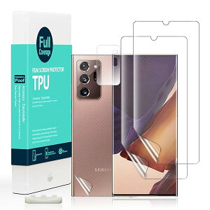Ibywind Samsung Galaxy Note 20 Ultra 5G��p�ی�t�B����2������ �J���������Y�v���e�N�^�[�t�� �w�ʕی�t�B�����t�� �w��F�ؑΉ� �C�A��