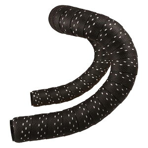 SKYPICK(スカイピック) EVA+シリコン製 バーテープ 自転車 ロードバイク 滑り止め エンドプラグ付き 左右セット ブラック/ホワイト