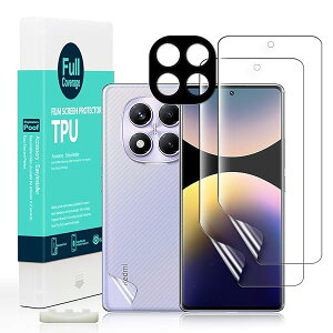 Ibywind Xiaomi Redmi Note 14 Pro 4G TPU�t�B���� 2 ���n�C�h���Q���t�B���� �K�C�h�g�t�� �����Y�J�o�[�i1���j �w�ʃV�[�g�i1���j �D��Ă���e�͐��Ə_�TPU�f�ޕی�V�[�g �y�S�ʋz���z�y�C�A�[��