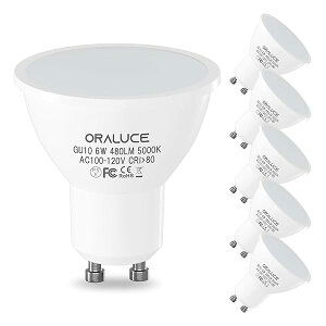 ORALUCE LEDd GU10 X|bgCg 50W` 6W 480lm 5000K F s ȃGl  r[px120°Lz^Cv F VƖ ƏƖ 6Zbg