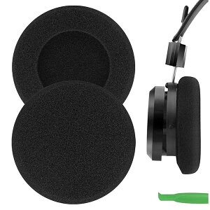 Geekria �C���[�p�b�h Comfort �݊��� �p�b�h �O���h GRADO SR60, SR80, SR125, SR225, M1 �w�b�h�z���ɑΉ� �p�b�h �C���[/�C���[�J�b�v �X�|���W (�u���b�N)