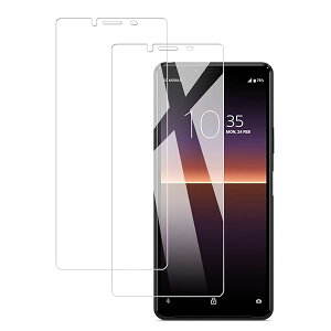 �y2���Z�b�g�zKPNS ���{�f�ސ� �����K���X Xperia 10 II SO-41A SOV43 �p �K���X�t�B���� ���Ɏq�� �̋����K���X �J�o�[ �ی�t�B����