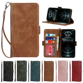 Eastwave アイフォン 12 Pro ケース 手帳型 カバー for iPhone 12 ケース 手帳型 for iphone 12pro case ケース for iphone12 Pro カバー ストラップ付き PU皮革 カード収納 横置き