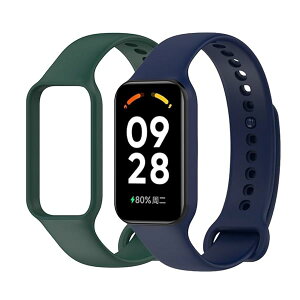 [�T���R�X] �V���I�~ Redmi Smart Band 2 �����o���h 2�Z�b�g Xiaomi Band 8 Active �����o���h ���v�x���g TPU �_�炩�� �V���R���� �����x���g �X�}�[�g�E�H�b�` �ւ��x���g �ʋC�� �h�� �h�� (�O��