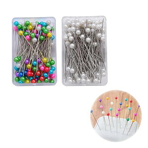 待ち針 待針 (200個入り) 虫ピン シルクピン 洋裁用ピンまち針 パッチワーク用待針 キルティング待針 まち針 極細待針 耐熱 細い 縫製ピン DIY用 手芸用品 手作り素材 裁縫道具 和裁 洋裁 収納