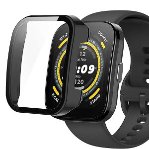Lamshaw for Amazfit Bip 5 n[hP[XAKXXN[veN^[APCP[X ϏՌJo[ h~ ϏՌ Amazfit Bip 5X}[gEHb`ɑΉ (ubN)