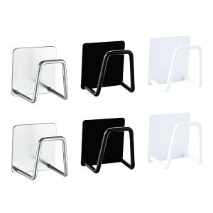 SANJAOYEE フック 粘着 壁掛けフック 壁付け フック 垂直耐荷重 10kg 強力粘着フック 穴開けない 傷つけない 貼り付け跡なし ステンレス製 防水 防湿 錆びない 壁を傷つけない 【6個入り】シルバ