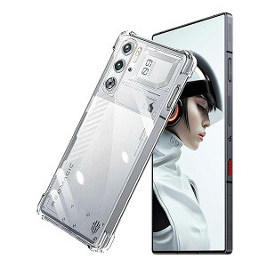 �Ή� REDMAGIC 9S Pro �P�[�X REDMAGIC 9S Pro �J�o�[ �N���A TPU�����ی� �\�t�g �V���R���P�[�X ���^ �����h�~ �Ռ��z�� �ϏՌ� �_�炩����G�� �N���A �S�ʕی�J�o�[ PCduoduo