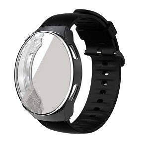 Lamshaw for HUAWEI Watch GT2e P[X toh, VR[ TPU P[X Jo[ + X|[c VR oh xg Ή HUAWEI Watch GT2e 46mm X}[gEHb` (ubNoh+