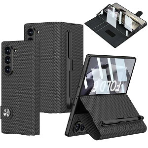 Miimall ΉGalaxy Z Fold 6 gуP[X tBt U[ J[h Sy[ ϏՌ y Cz Sgی X^h@\ Samsung Z Fold 6 X}zP[X MNV[ Z Fold 6 Jo[ op[
