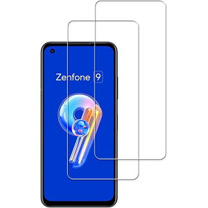 �y2���Z�b�g�zKPNS ���{�f�ސ� �����K���X ASUS ZenFone 9 AI2202 �p �K���X�t�B���� �����K���X �J�o�[ �ی�t�B����