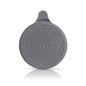 MR.SIGA シリコンバスタブストカバー グレー 風呂栓、シャワー、シンク用排水口カバー 直径約13cm