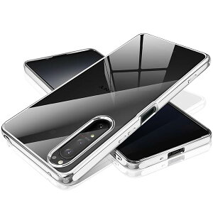 Xperia1 ii P[X NA SO-51A SOG01 Jo[ ϏՌ ^  X}zP[X \tg TPU bLH GXNyA1ii Xgbvz[t y (Vo[)