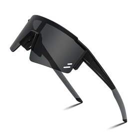 [FEISEDY] キッズ スポーツ サングラス 子供用 UV400 超軽量 サングラス ゴルフ ジョギング 野球 バス 釣り 登山 自転車 サイクリング 紫外線カット B0048