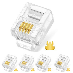 100�Z�b�g ���W�����[�v���O ���W�����P�[�u�� RJ11�v���O �R�l�N�^ RJ11 ���W�����[�R�l�N�^ ���W�����[ �R�l�N�^ �d�b�P�[�u���p �v���X�`�b�N�� �����b�L 6��4�c 6P4C��b��J�[���R�[�h�p 