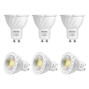 DiCUNO LEDd GU10 X|bgCg 6W 60WnQ 600lm F 6000K AC100-240V Ή 6
