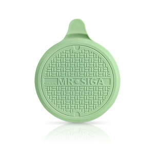 MR.SIGA シリコンバスタブストカバー ペールグリーン 風呂栓、シャワー、シンク用排水口カバー 直径約13cm