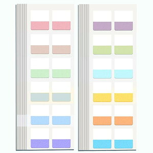 �t� �t�B���� LOORIPRO ���C���f�b�N�X�t�t�B�����ӂ��� �������݉\�ȃC���f�b�N�X ���o�� 240�� M�T�C�Y 12�J���[ 25mm×27mm �\���Ă͂����� ���S���t� ���[��