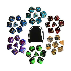 ʑ _CX TCR Zbg 7TCY AN 6F 42 D20 D12 D10 D8 D6 D4 _bTRPG MTG J[hQ[ e[uQ[p [ܕt (6F)